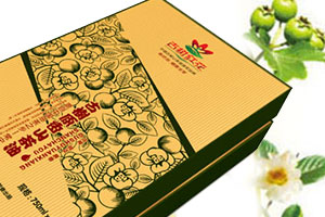 古樹紅花山茶油禮盒包裝設(shè)計案例