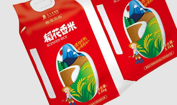 北大荒集團·糧源尚品大米包裝設計