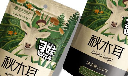 北大荒集團山珍系列食品品牌包裝設計·北斗設計