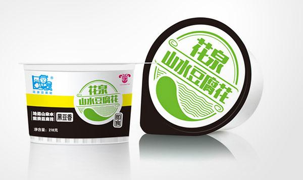 花泉山水豆腐包裝整合設計