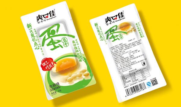 爽口佳雞蛋干品牌包裝視覺設計