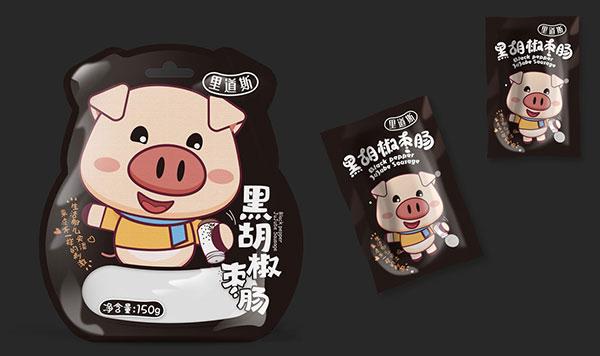 秋林里道斯Q腸系列包裝設(shè)計