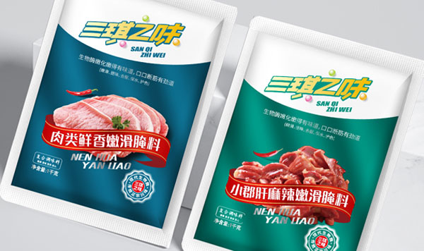 三琪之味腌料調(diào)味品包裝設(shè)計