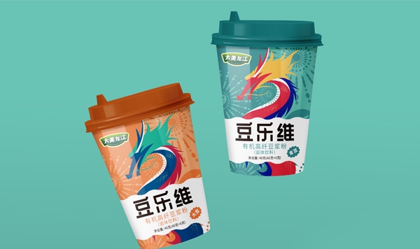 騰龍呈祥·豆?jié){粉包裝設(shè)計(jì)