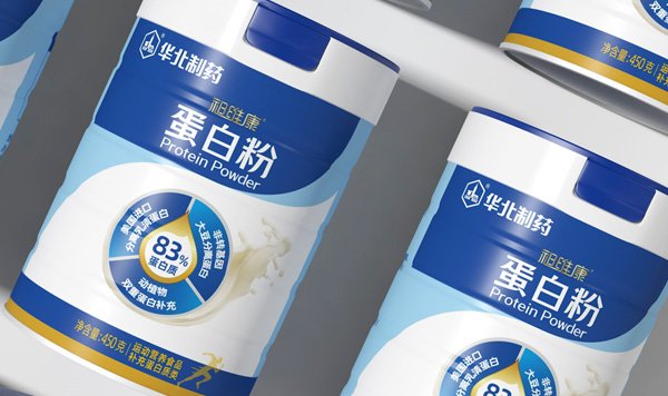 華北制藥·蛋白粉包裝設(shè)計